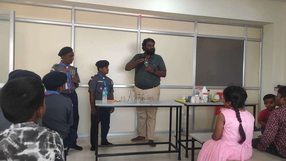 ABC Academy student activities in Kolathur and Paruthipattu